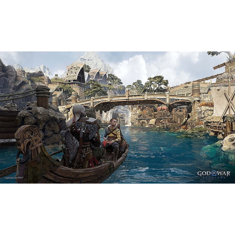 PlayStation 5 Pro 4TB SSD Console with Disc Drive, Wireless Controller and Case, God of War Ragnarok - CFI-7019 PS5 Pro