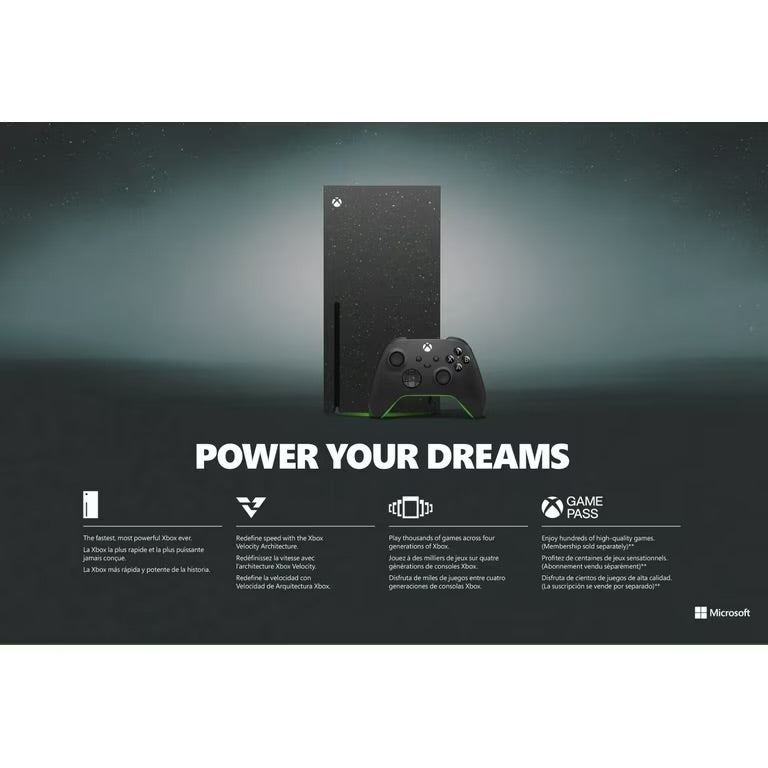 Microsoft Xbox Series X 2TB Video Game Console - Galaxy Black Special Edition